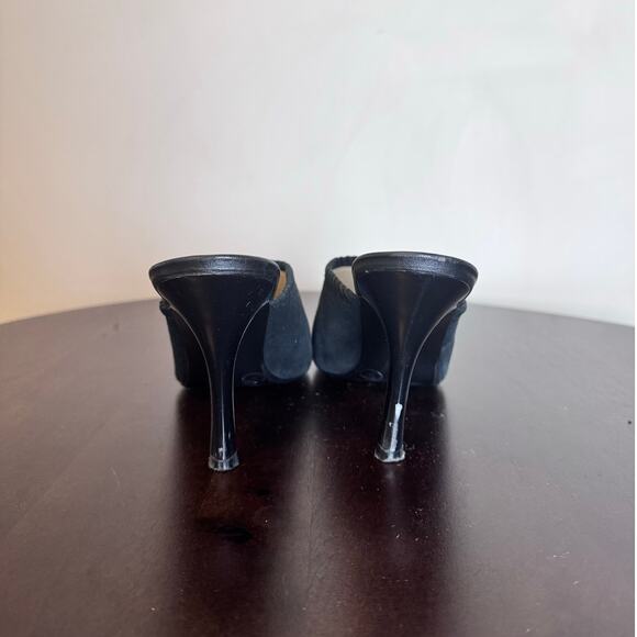 BCBGirls Maxazria Y2K Suede Mules - Size 7.5 - Picture 4 of 5